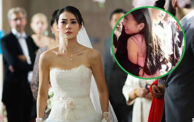 Chú rể vui vẻ ôm chặt phù dâu ngay tại hôn trường, cô dâu 'chướng tai gai mắt' đòi hủy hôn