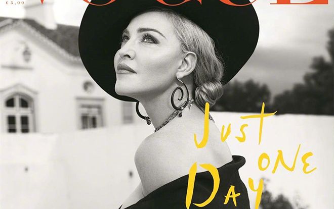 Hình ảnh đầy quyến rũ của nữ hoàng nhạc Pop Madonna trên bìa tạp chí danh tiếng