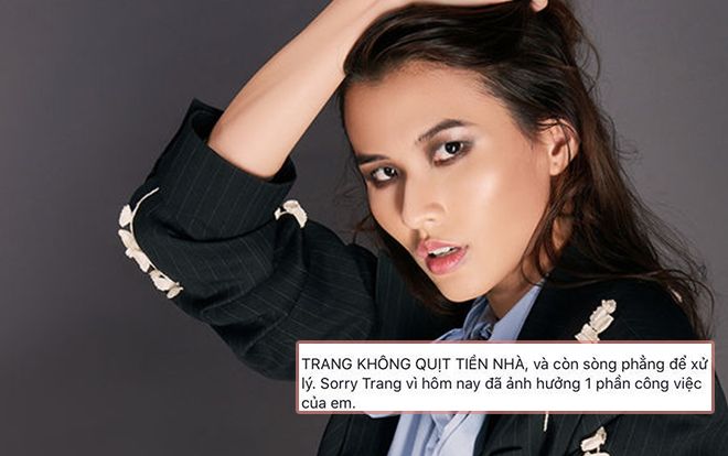 Chỉ sau 6 tiếng, Cao Thiên Trang giải quyết gọn lùm xùm quỵt tiền, xin lỗi vì ồn ào không đáng có