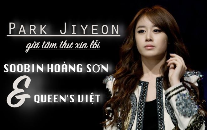 Nghẹn ngào giữa đêm khuya: Park Jiyeon viết tâm thư ngỏ lời xin lỗi Soobin Hoàng Sơn và Queen's Việt