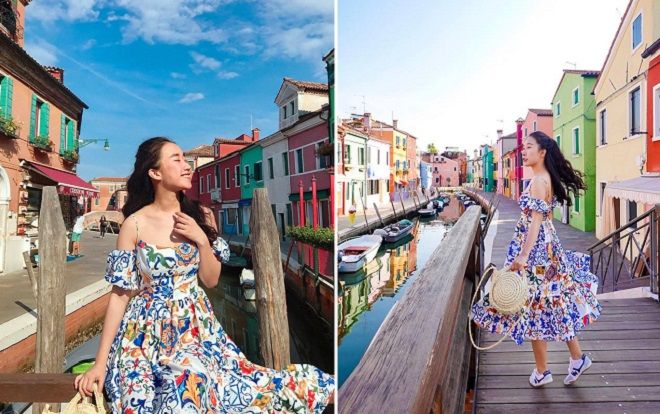 Theo chân cô gái Việt 'ngắm hoài không biết chán' ngôi làng bảy sắc cầu vồng nức danh nước Ý