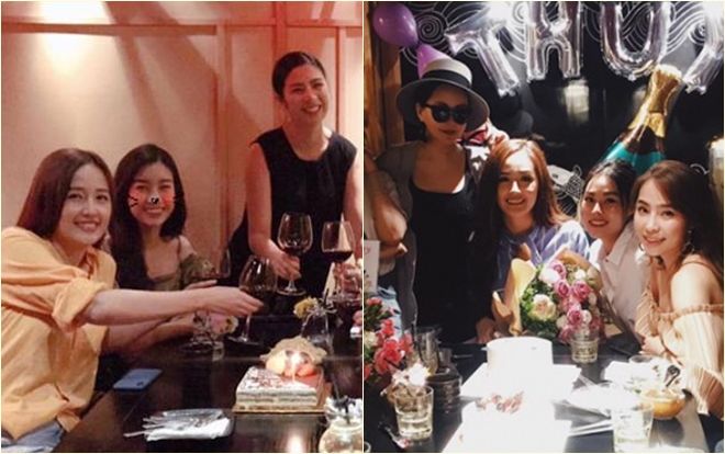 Mai Phương Thúy chào đón tuổi 30 bên 'tình bạn đẹp' toàn Hoa hậu, Á hậu