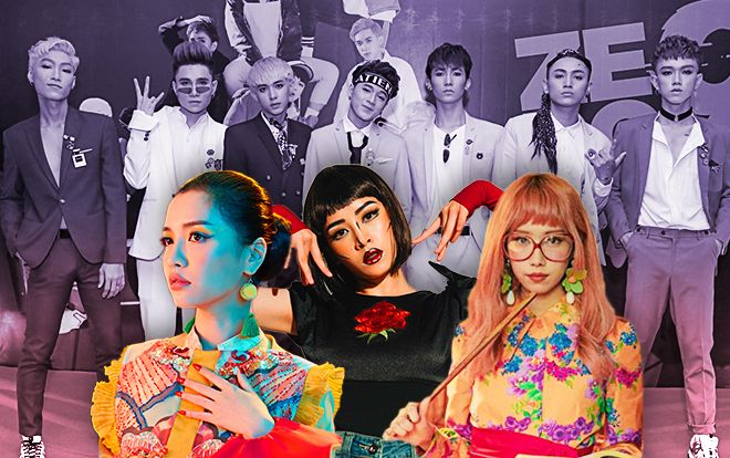 Hot: Bích Phương - Chi Pu - Min bất thình lình ‘xuất hiện’ trong MV mới nhất của Zero 9