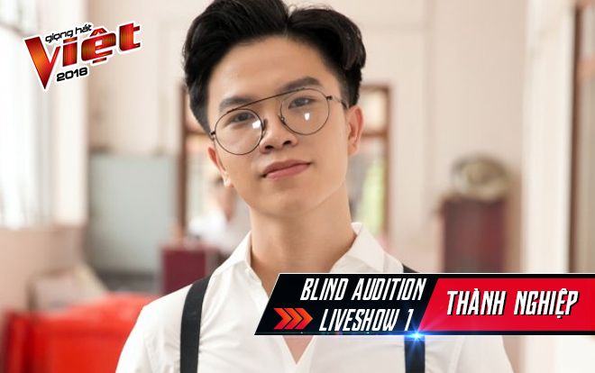 Thành Nghiệp - chàng lãng tử với chiếc đàn ghi-ta suốt nửa chặng đường The Voice 2018