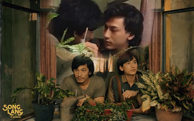 Lộ clip Isaac hôn môi bạn trai trong 'Song Lang'?