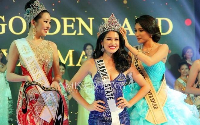 Tân Miss Supranational Myanmar 2018 với thân hình gợi cảm, vòng 1 no tròn