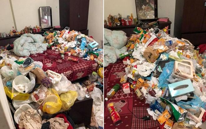Đã quỵt tiền, khách thuê nhà còn để lại nguyên bãi rác 'ngập mặt' cho chủ