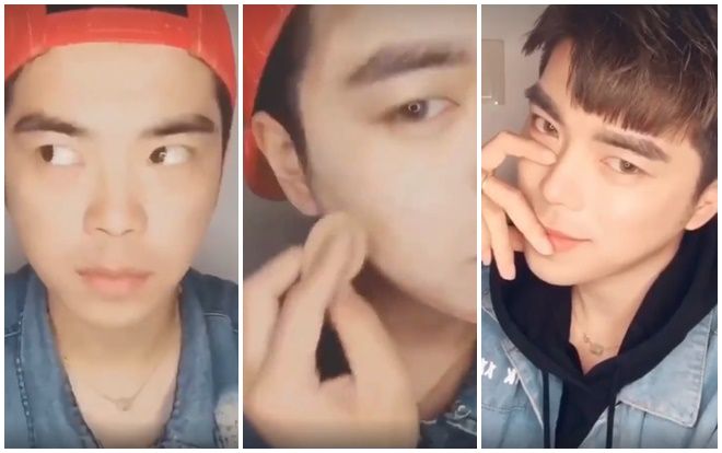 Chị em ngã ngửa hổ thẹn khi xem các anh chàng khoe tài make up không thể tin nổi