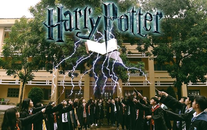 Teen Sóc Trăng 'đại náo' biến lớp học thành Học viện Phù thủy Hogwarts trong bộ ảnh kỷ yếu chất phát ngất