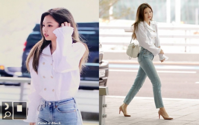 Chỉ vì không được đáp lời, Jennie (BlackPink) bị fan cuồng đâm cả vali hành lý vào chân?