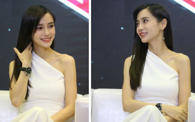 Angelababy thờ ơ với tin đồn chồng Huỳnh Hiểu Minh qua đêm cùng Cổ Lực Na Trát