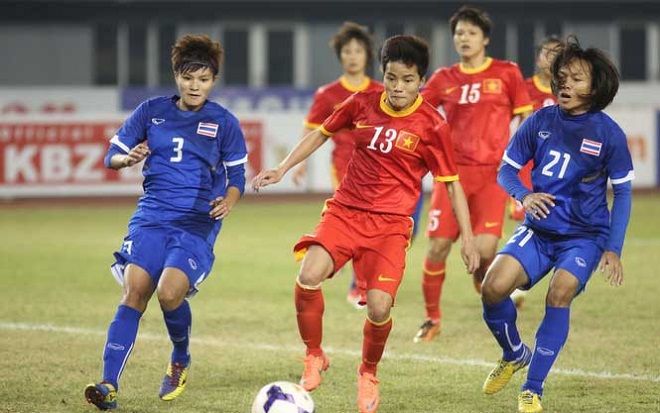 Tiễn Thái Lan về nước, đội tuyển nữ Việt Nam vào tứ kết ASIAD 2018