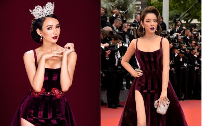 Dù đã là gái 1 con nhưng đụng váy với 'gái son' Lý Nhã Kỳ hay Chi Pu, hoa hậu Ngọc Diễm cũng chẳng e dè