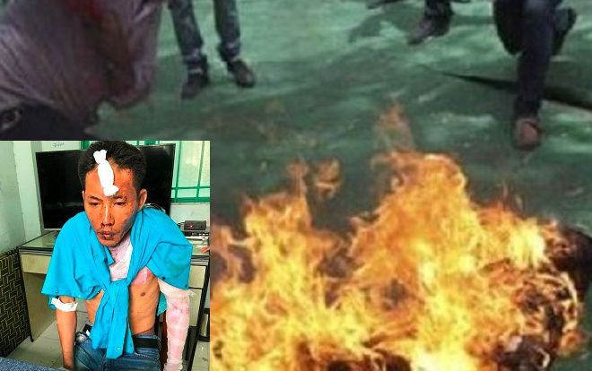 Tức giận vì bị đuổi khỏi nhà, chồng mua xăng thiêu sống 3 mẹ con