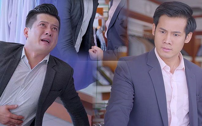 Xem phim 'Gạo nếp gạo tẻ' tập 46: Công bị Tường đấm một trận, Hân trơ trẽn đi qua đêm với Hùng