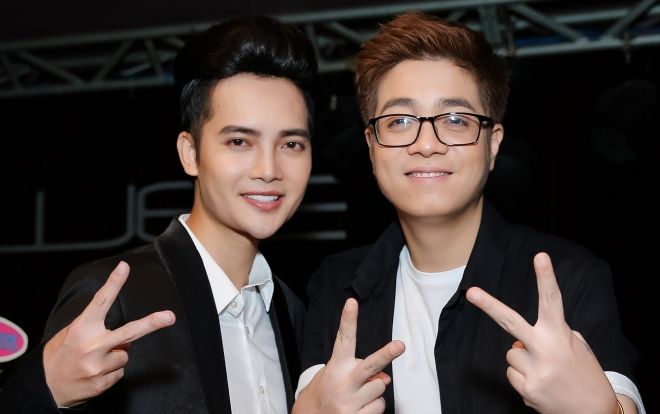 Bùi Anh Tuấn đến chúc mừng Tuấn Phương ra mắt MV mới