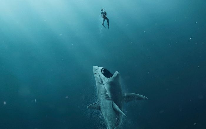 Hoá ra siêu cá mập khổng lồ trong phim 'The Meg' chỉ là sản phẩm của AI