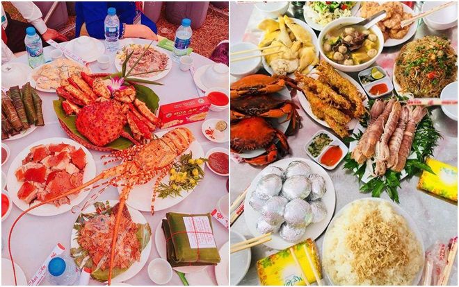 Có người khoe cỗ cưới quê với 11 món sang chảnh, bóc hải sản mỏi tay chỉ 1,8 triệu, dân tình đoán trúng phóc quê hương