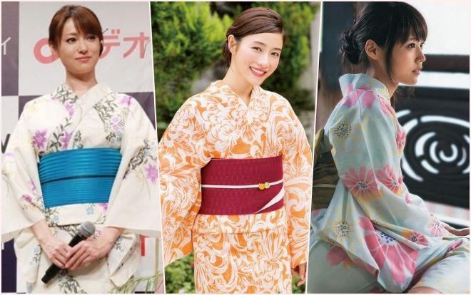 Top 10 nữ diễn viên Nhật Bản mặc Yukata đẹp nhất