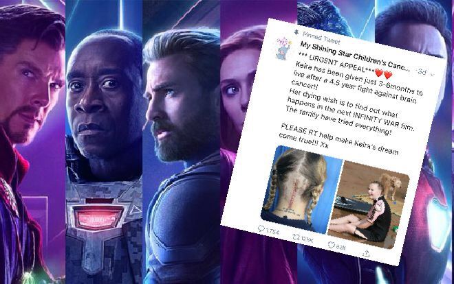 Bệnh nhân ung thư mong mỏi muốn biết kết cục của ‘Avengers 4’ trước khi qua đời