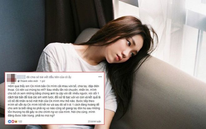 Nhẹ nhàng dùng kế ‘ly gián’ khiến bồ chia tay với chồng, vợ trẻ đầy bản lĩnh được chị em tung hô hết lời