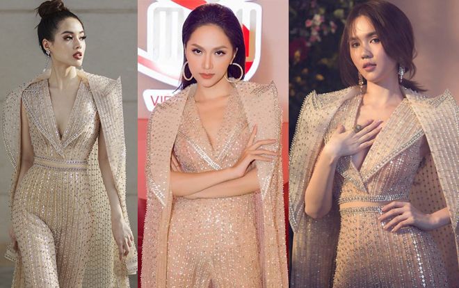 Mặc cùng 1 set đồ, Hương Giang 'cân' cả Ngọc Trinh lẫn Khánh Linh The Face