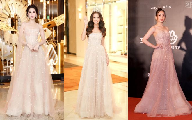 Váy tiểu thư nhưng tóc lại bà già, bảo sao Hoa hậu Ngọc Châu không 'lép vế' trước Chi Pu, Ngọc Trinh cho được