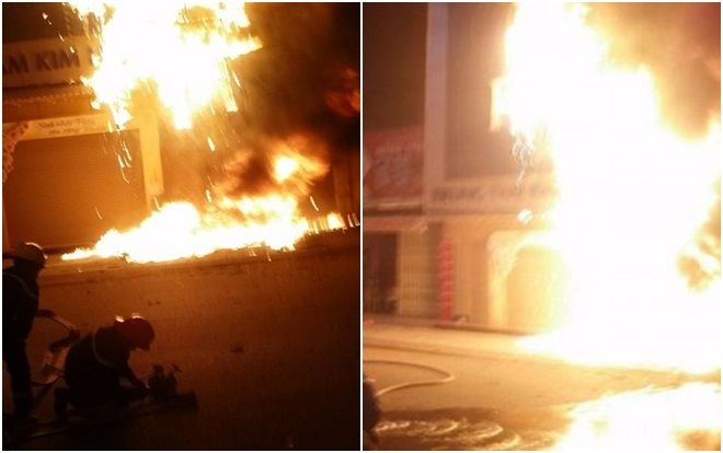 3 ngôi nhà ở Thanh Hóa bất ngờ bùng cháy dữ dội trong đêm