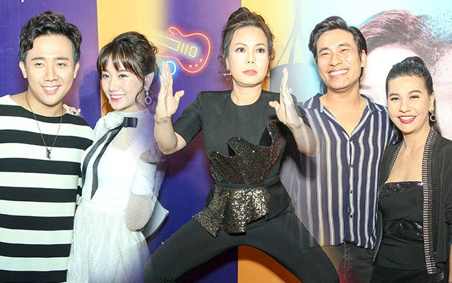 Việt Hương tạo dáng lạ, Trấn Thành - Hari tình tứ, Kiều Minh Tuấn - Cát Phượng hạnh phúc giữa tin đồn chia tay