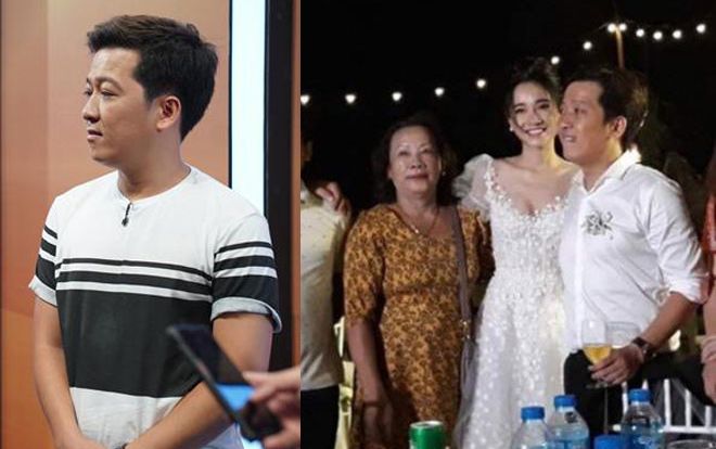 Lần đầu lộ diện sau lễ đính hôn, Trường Giang cười: Phải ráng đi 'cày' để có tiền cưới vợ