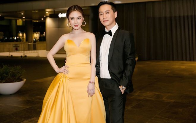 Kelly Nguyễn xinh đẹp lộng lẫy như công chúa bên cạnh bạn trai Hàn Quốc