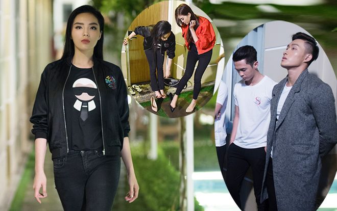 Không tin vào tâm và tầm của Kỳ Duyên hãy xem dàn 'gà chiến' đội mưa lạnh luyện catwalk lúc 2h sáng