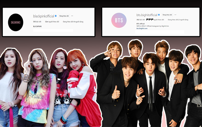 'Tám chuyện Instagram': 'Nhà' BlackPink vượt 12 triệu theo dõi khiến 'hàng xóm' BTS… thấp thỏm lắng lo