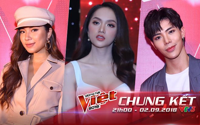 Hoa hậu Hương Giang, ERIK, Đồng Ánh Quỳnh 'đổ bộ' thảm đỏ chung kết The Voice 2018