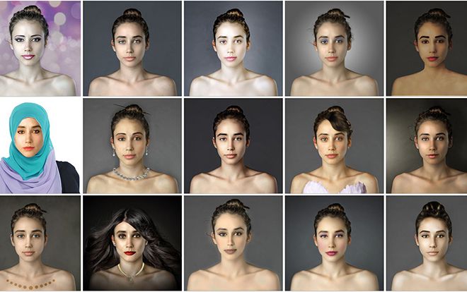 Kinh ngạc với vẻ đẹp cô gái được photoshop bởi 21 thợ ảnh trên toàn thế giới