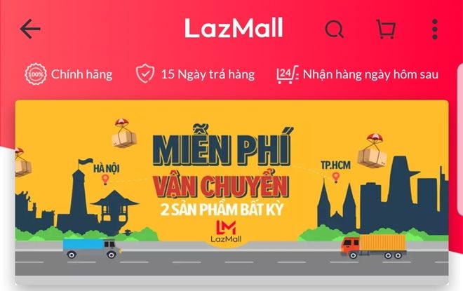 Ngồi nhà săn hàng 'hiệu' tại nền tảng mua sắm online hàng đầu Đông Nam Á