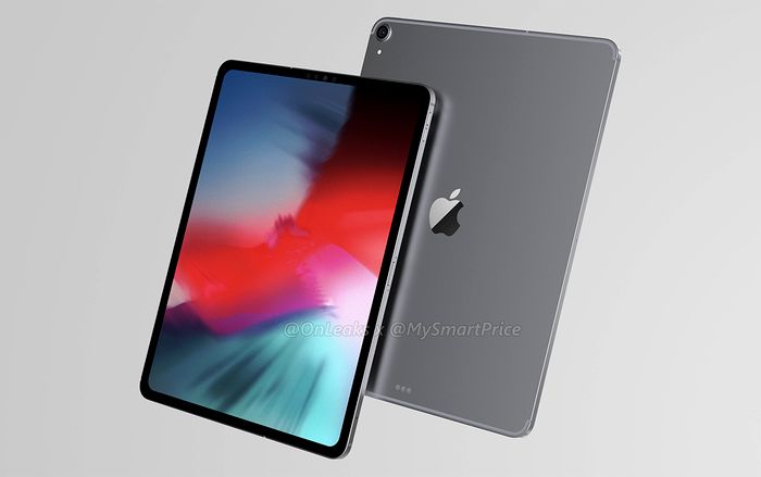 iPad Pro mới lộ diện đầy chân thực với màn hình không tai thỏ, thiết kế bộ khung mới