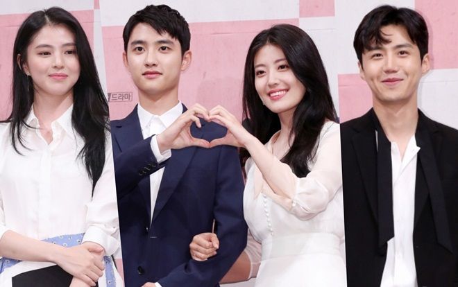 Họp báo '100 Days My Prince': Loạt khoảnh khắc tình tứ thân mật của 'vợ chồng' Nam Ji Hyun và D.O. (EXO)