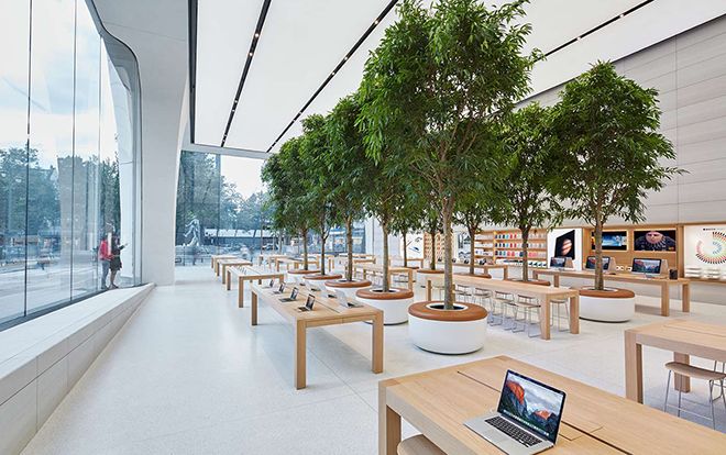 Bí mật khiến ai cũng phải bất ngờ về những chiếc bàn gỗ trong tất cả cửa hàng Apple Store