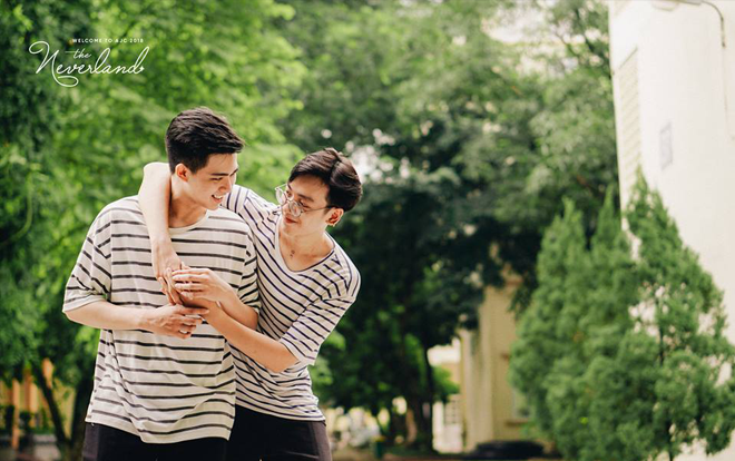 Bộ ảnh 'Tình anh em' siêu đáng yêu của sinh viên Học viện Báo chí và Tuyên truyền