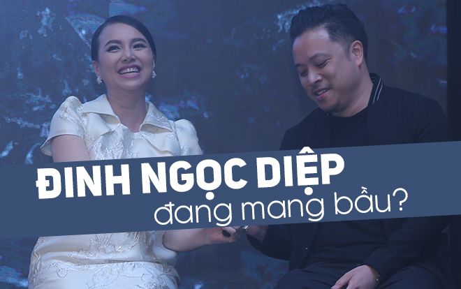 Đinh Ngọc Diệp lộ bụng bầu, hạnh phúc bên ông xã Victor Vũ tại showcase 'Người bất tử'