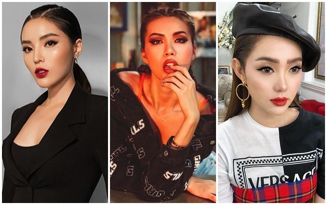 Hương Giang thay đổi kiểu tóc liên tục, chân mày sâu róm tiếp tục lên ngôi