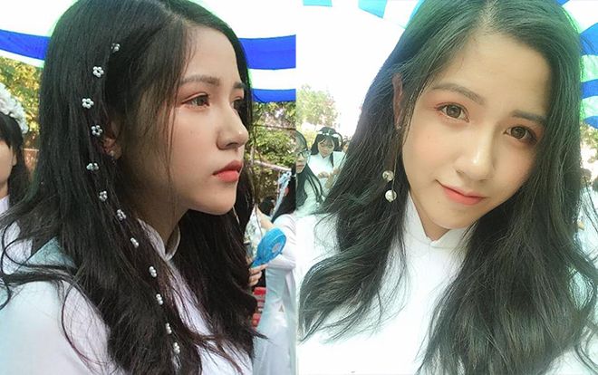 Dân mạng 'rụng tim' vì nét đẹp mong manh như thiên sứ của nữ sinh chuyên Lào Cai