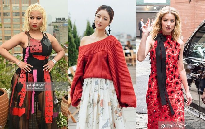 New York Fashion Week 2018: Lâm Tâm Như khoe vai trần, lộ hình xăm tỏa sáng cùng Nicki Minaj và vợ cũ Johnny Depp