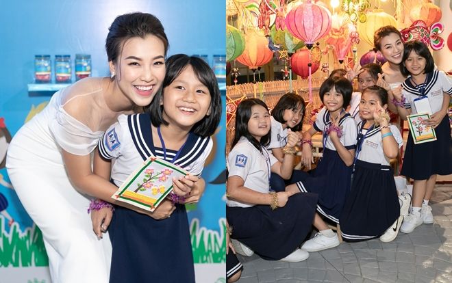 Á hậu Hoàng Oanh trở thành đại sứ của 'Lọ đựng tình thương', kêu gọi người đỡ đầu cho gần 3000 trẻ mồ côi