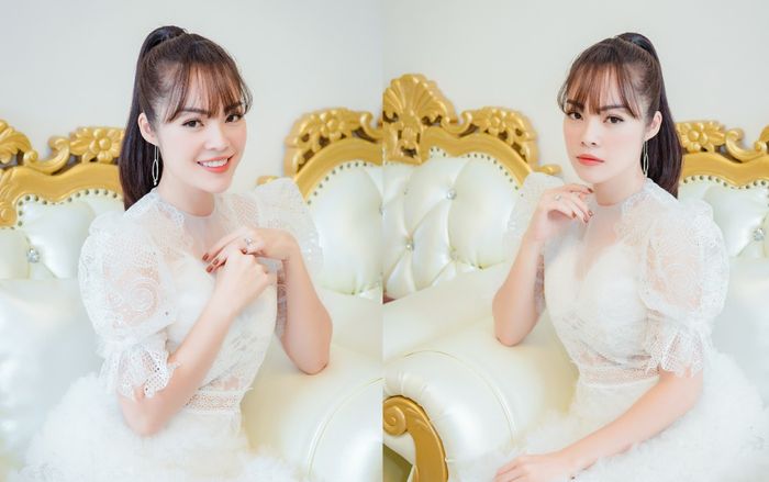 Sau li hôn, 'mẹ đơn thân' Dương Cẩm Lynh diện váy xuyên thấu, xinh đẹp rạng rỡ tại sự kiện