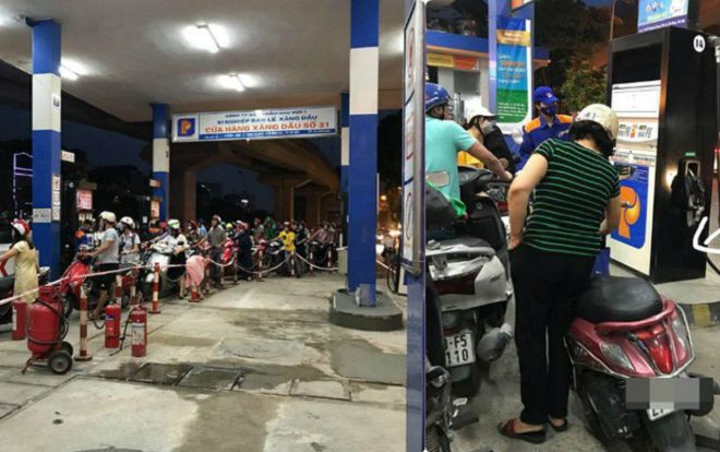 Người phụ nữ lớn tuổi ngang nhiên chen lấn để đổ xăng cùng lời thách thức 'Chúng mày thích gì?' khi bị mọi người phản ứng