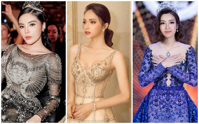 Cùng một tông trang điểm, Đỗ Mỹ Linh hóa dịu dàng, Kỳ Duyên toát lên sự quyền lực