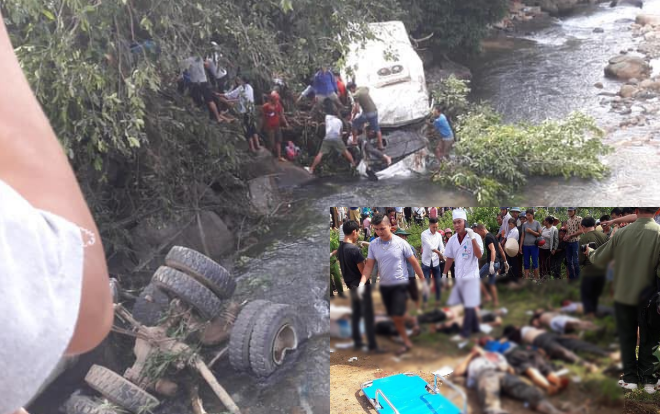 Xe bồn chạy quá tốc độ, lên đến 109km/h trước khi đâm vào xe khách gây tai nạn thảm khốc khiến 13 người chết ở Lai Châu