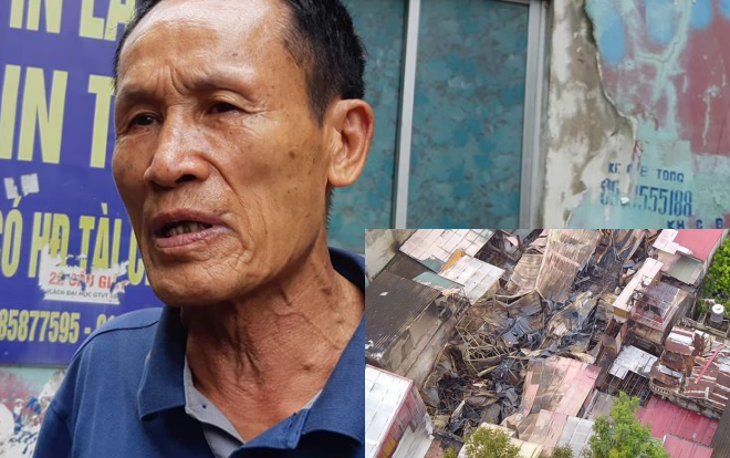 Chủ khu nhà trọ nghĩa tình giá 15.000 đồng bị cháy rụi: ‘Tôi thiệt thòi mất mát đã đành nhưng rồi đây bà con nghèo khổ biết ở đâu’